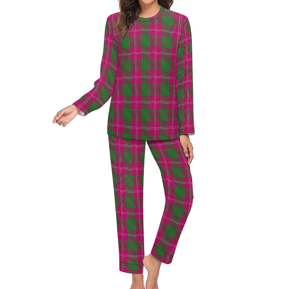 Clan Crawford Tartan Women's Pajama Set