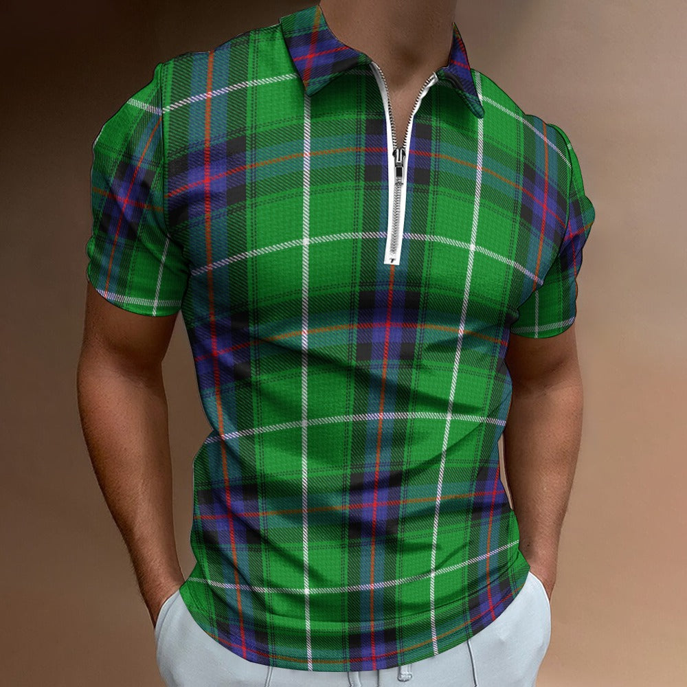 Clan MacDonald Tartan Short sleeve polo shirt