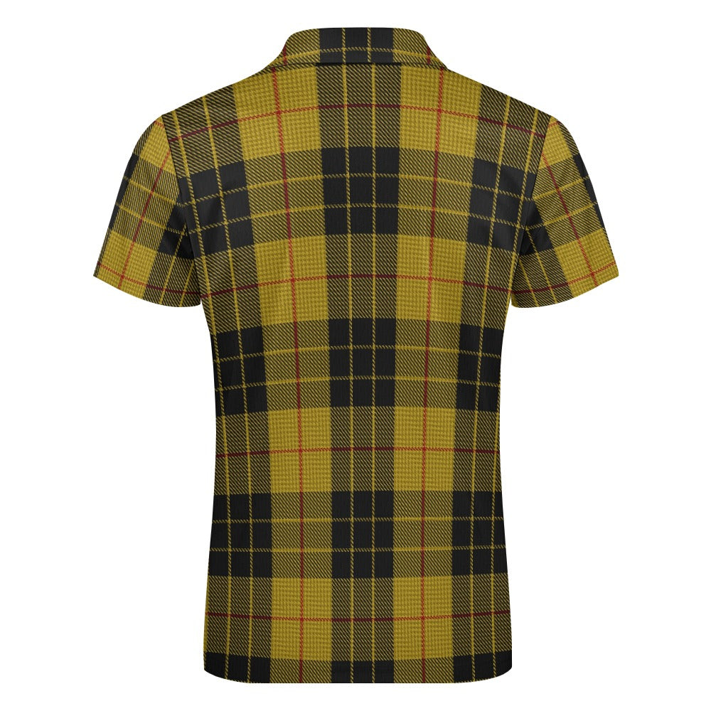 Clan MacLeod Tartan Short Sleeve Polo Shirt