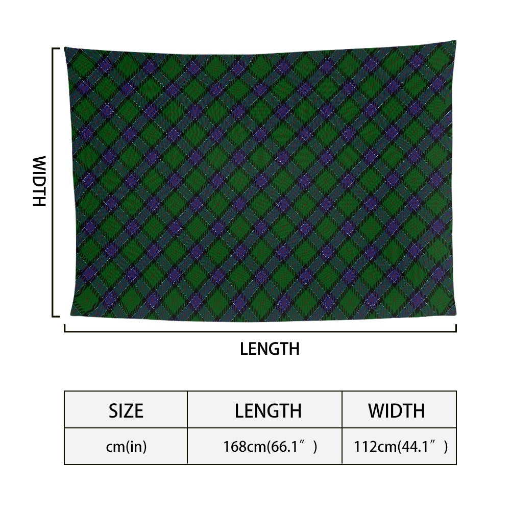 Clan Sinclair Hunting Tartan Chiffon Scarf Bias