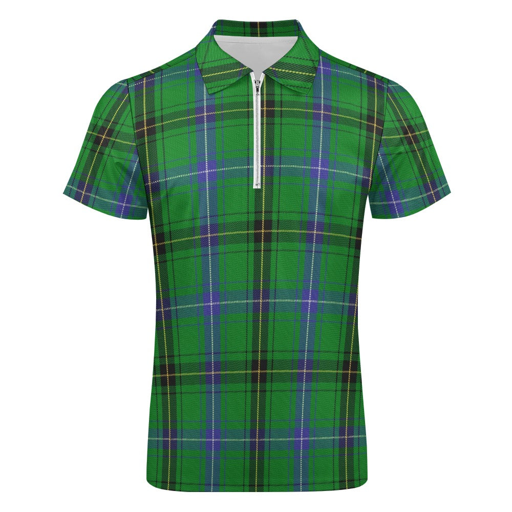 Clan Henderson Tartan Short sleeve polo shirt