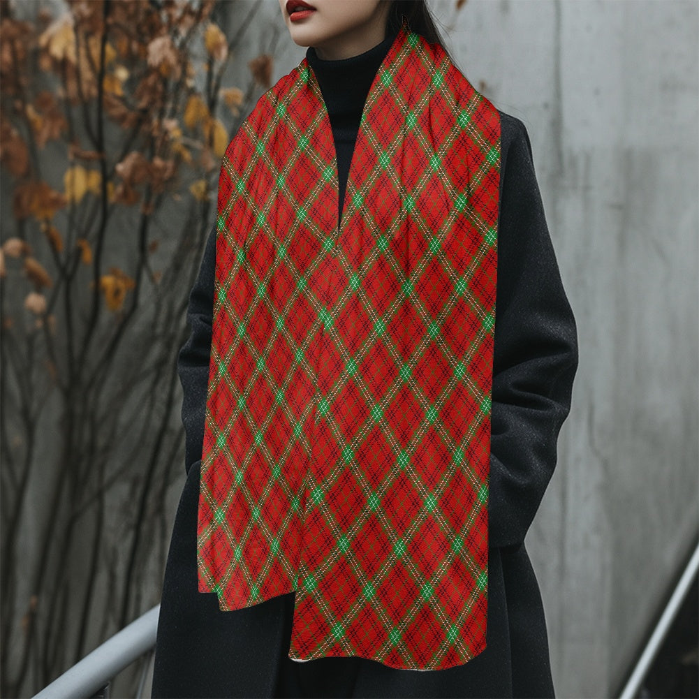 Clan Morrison Tartan Fluffy scarf