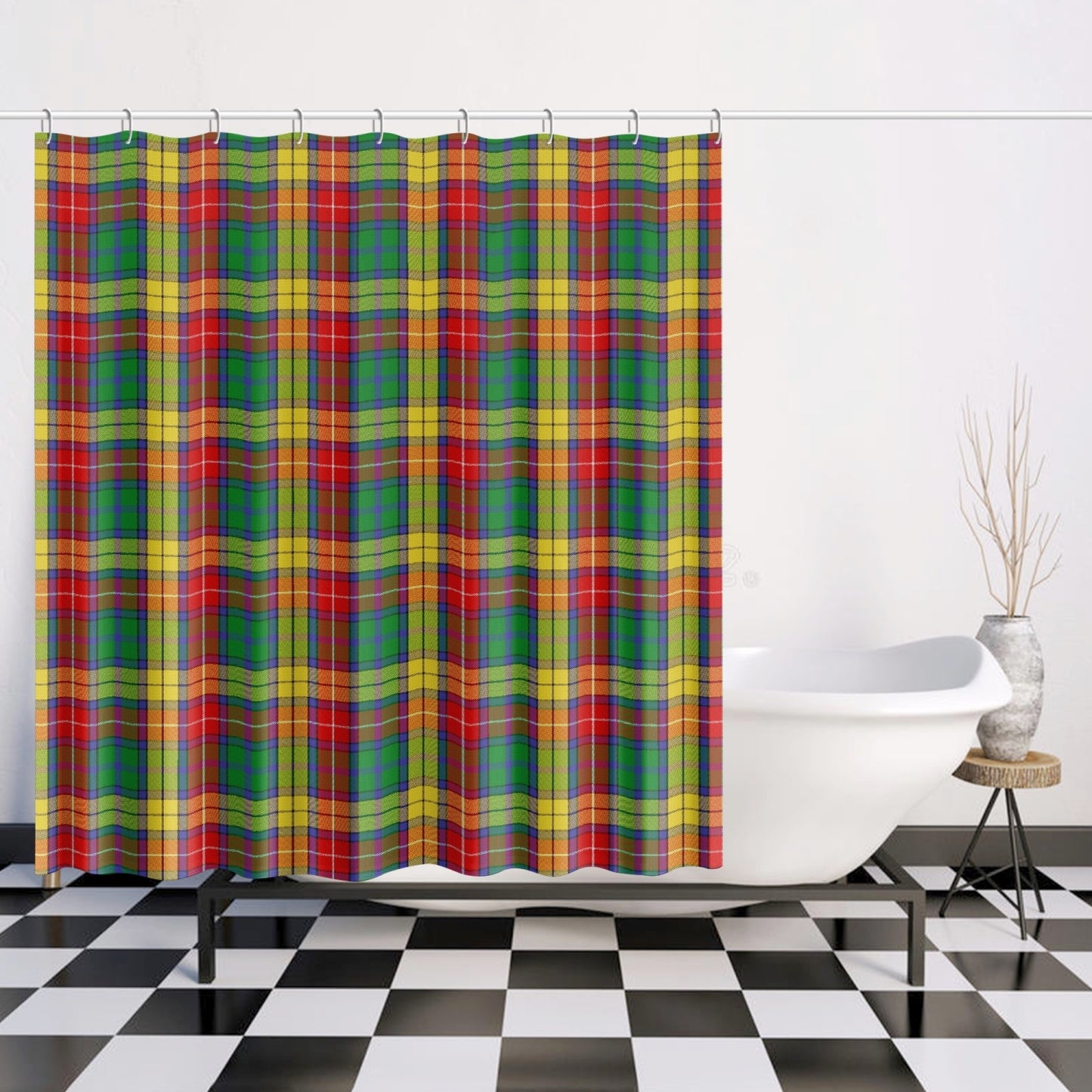 Clan Buchanan Quick-drying Shower Curtain