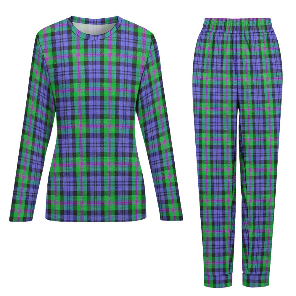 Clan Baird Tartan Women's Pajama Set