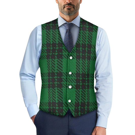 Clan Graham Tartan Suit vest jacket