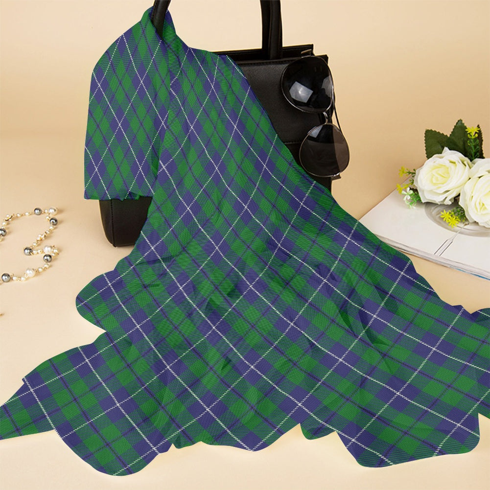 Clan Douglas Tartan Chiffon Scarf