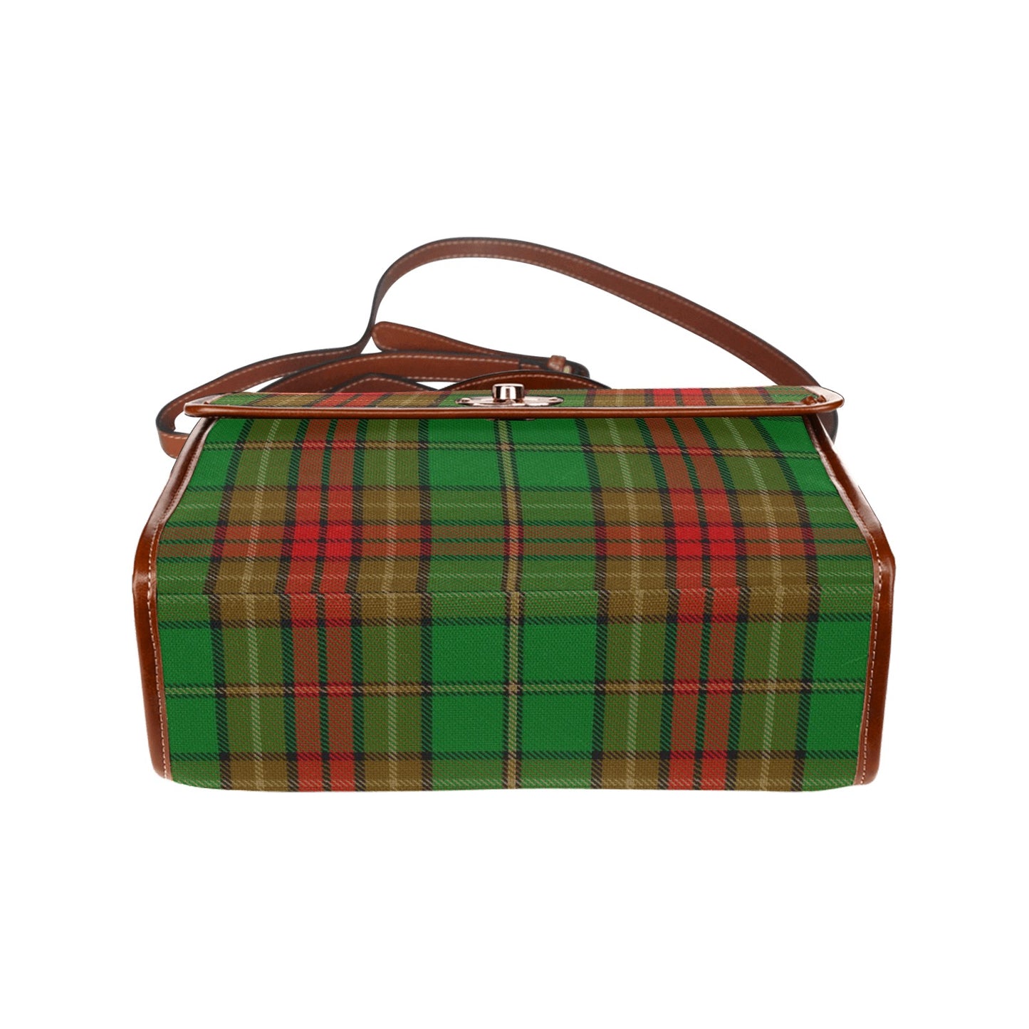 Irish County Cavan Tartan Canvas Handbag