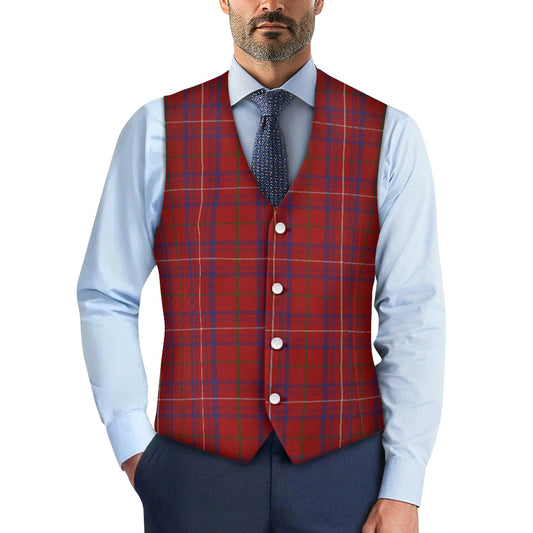 Clan Rose Tartan Waistcoat