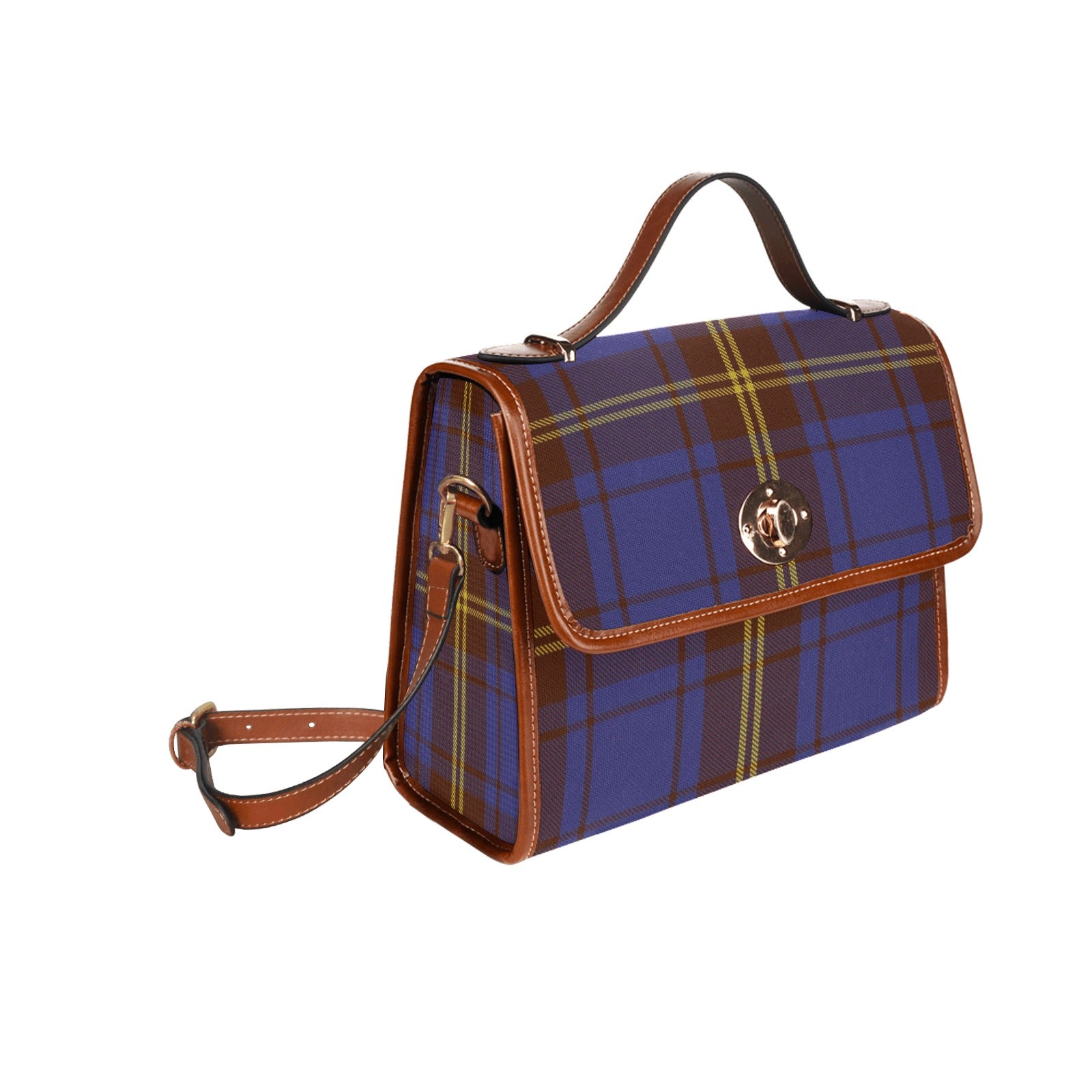 Irish County Sligo Tartan Canvas Handbag