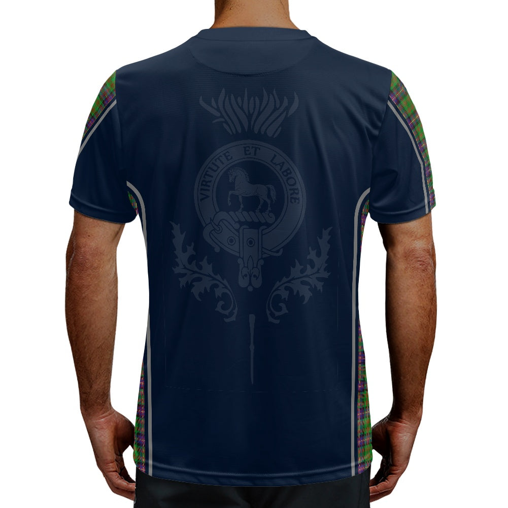 Clan Cochrane Crest & Tartan Football Shirt