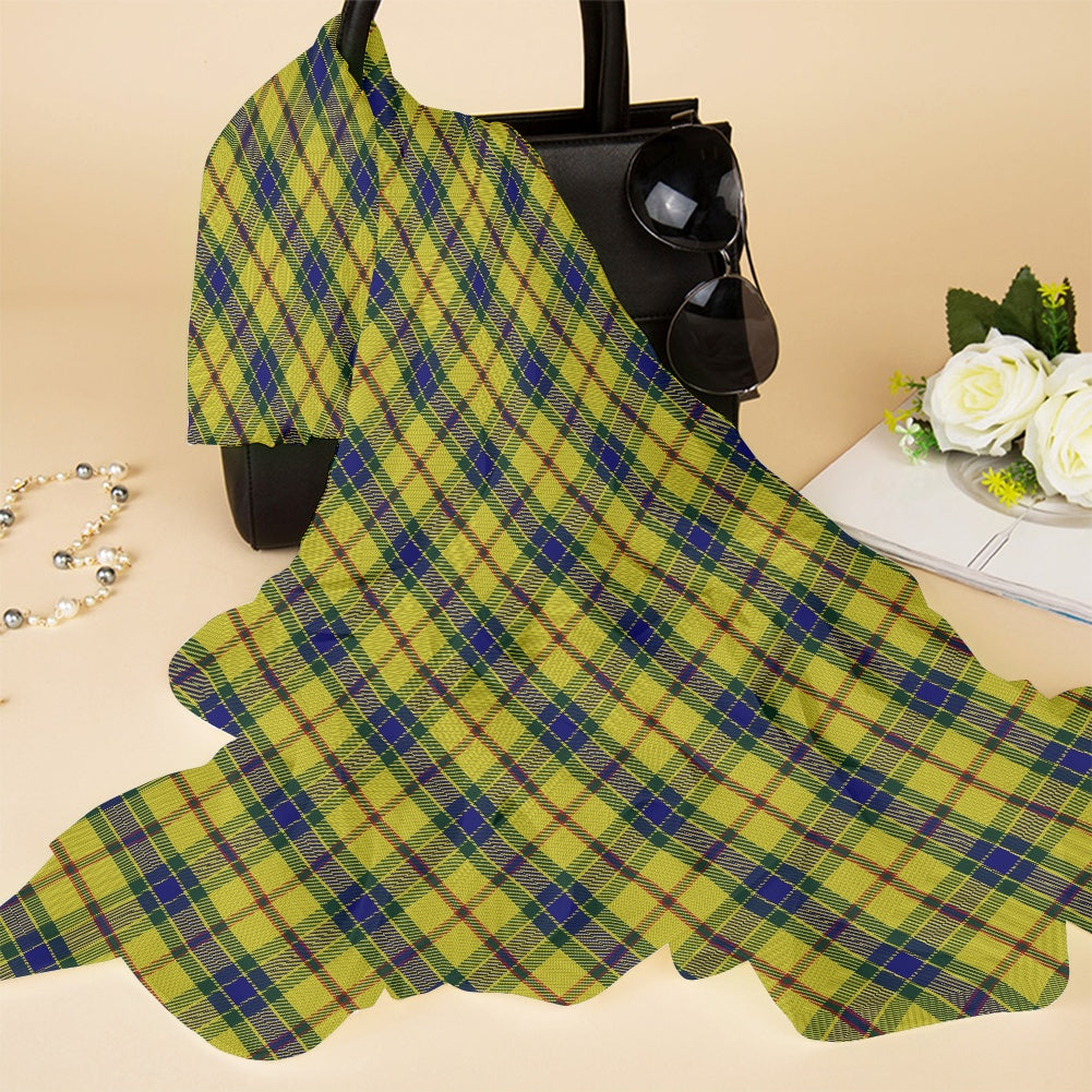 Clan McCabe Tartan Bias Chiffon Scarf