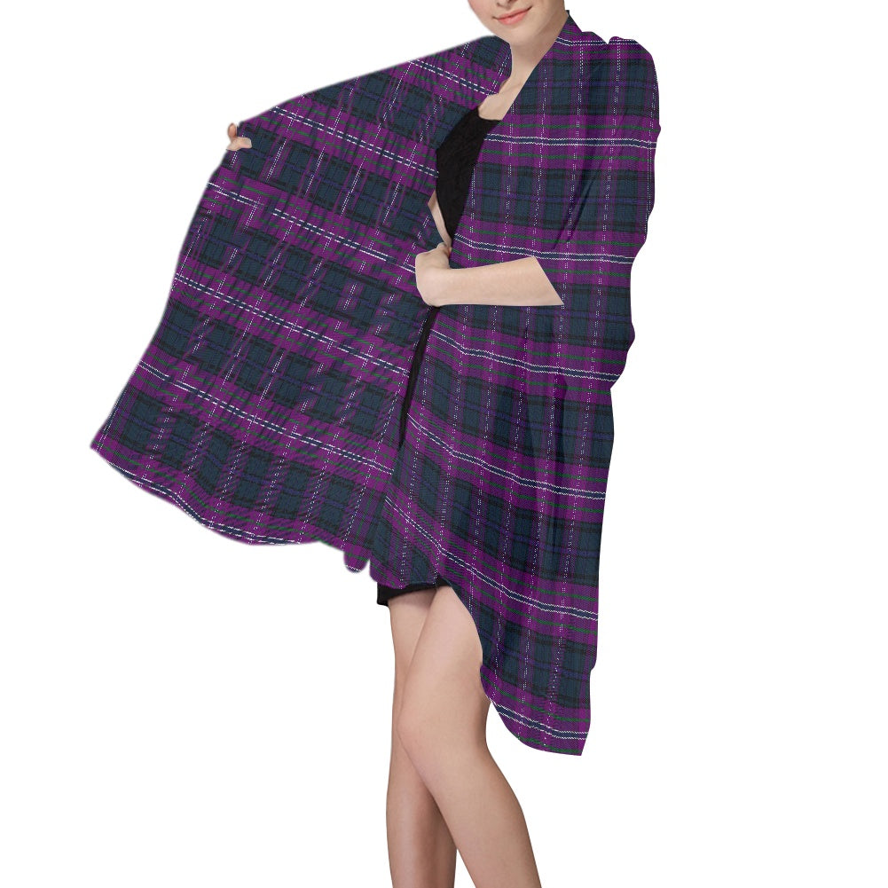 Scotland Forever Tartan Chiffon Scarf