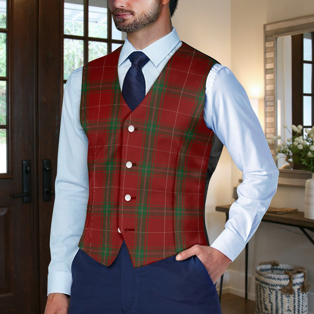 Clan Carruthers Tartan Suit vest jacket