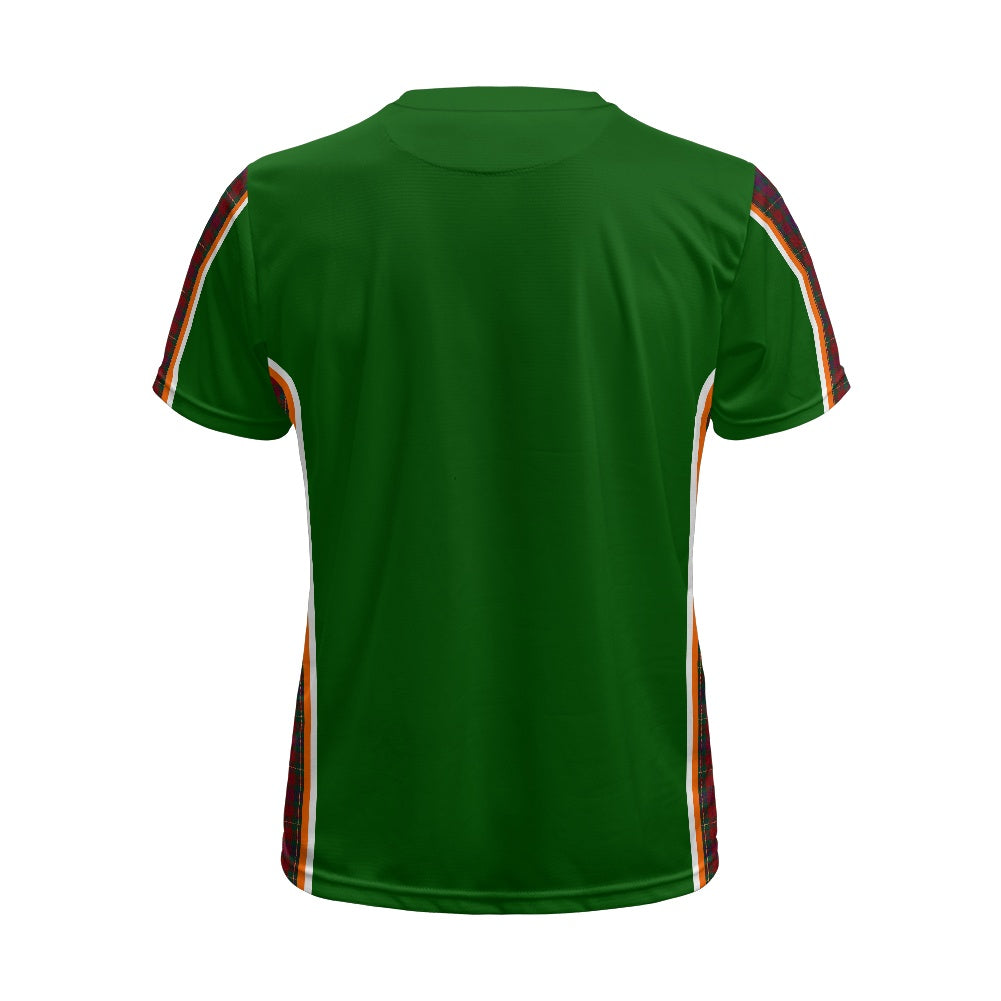 Irish County Clare Tartan Strip Football Shirt