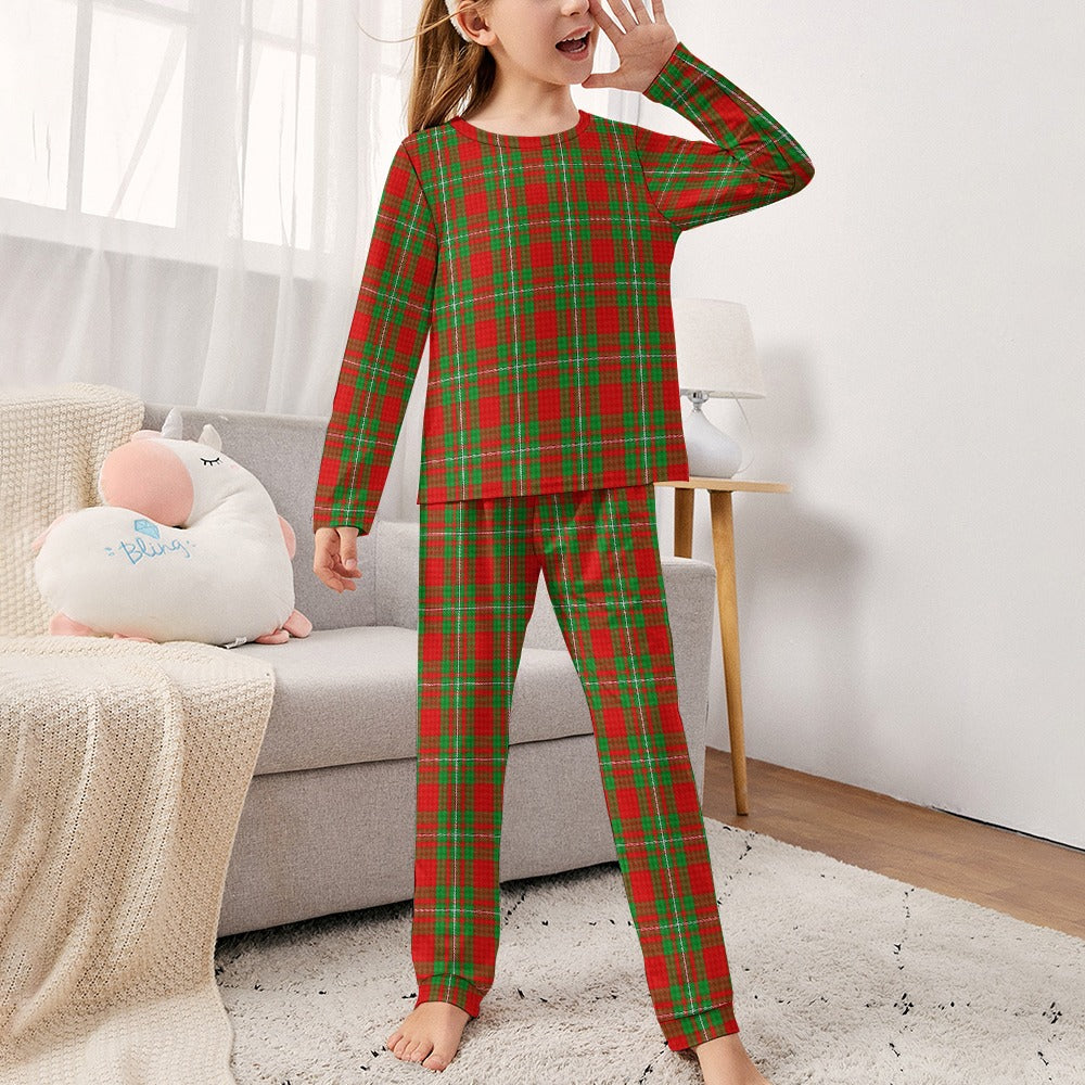 Clan MacGregor Tartan Girl's Pajama suit