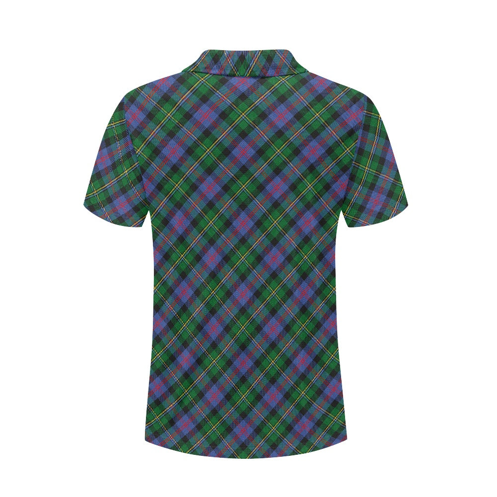Clan Malcolm Tartan Polo Shirt