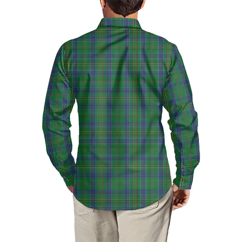 Clan Kennedy Tartan long-sleeved shirt