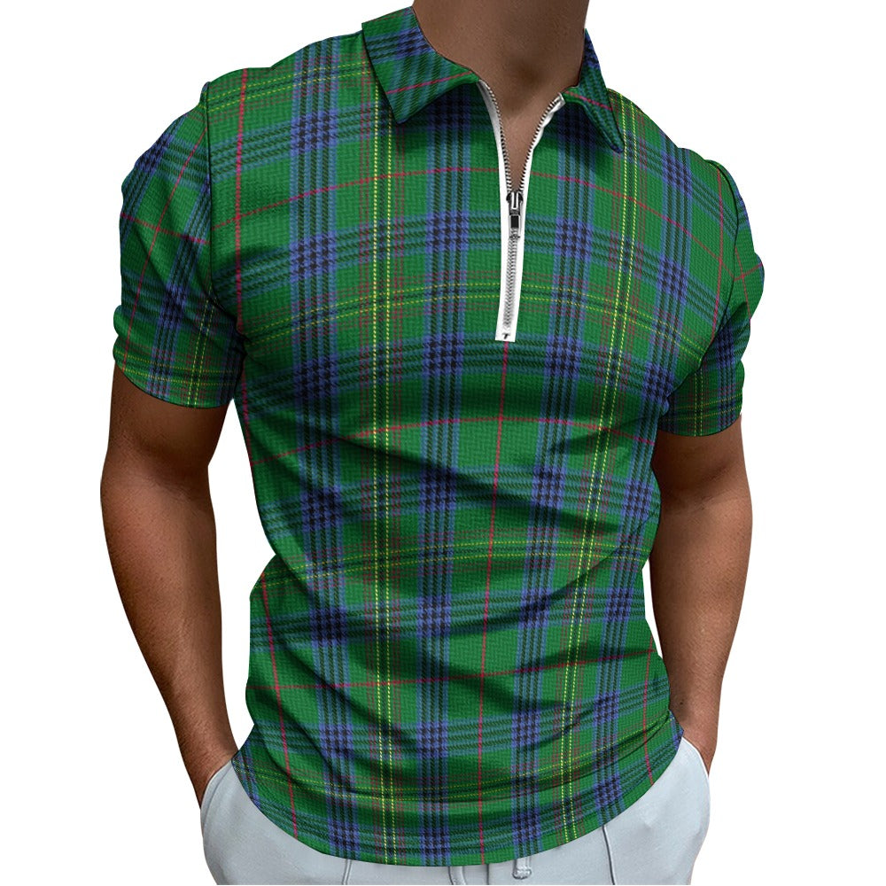 Clan Kennedy Tartan Short sleeve polo shirt