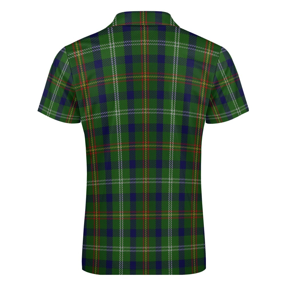 US State - Vermont Tartan Short sleeve polo shirt