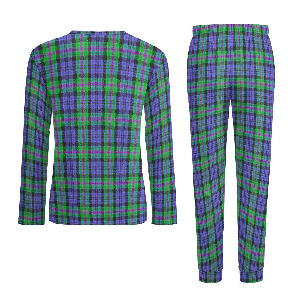 Clan Baird Tartan Men's Pajama suit