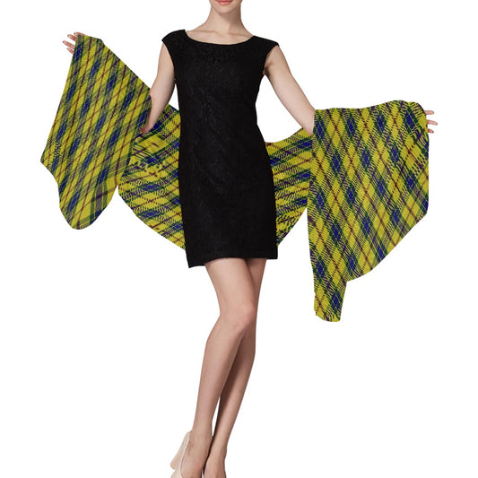 Clan McCabe Tartan Bias Chiffon Scarf