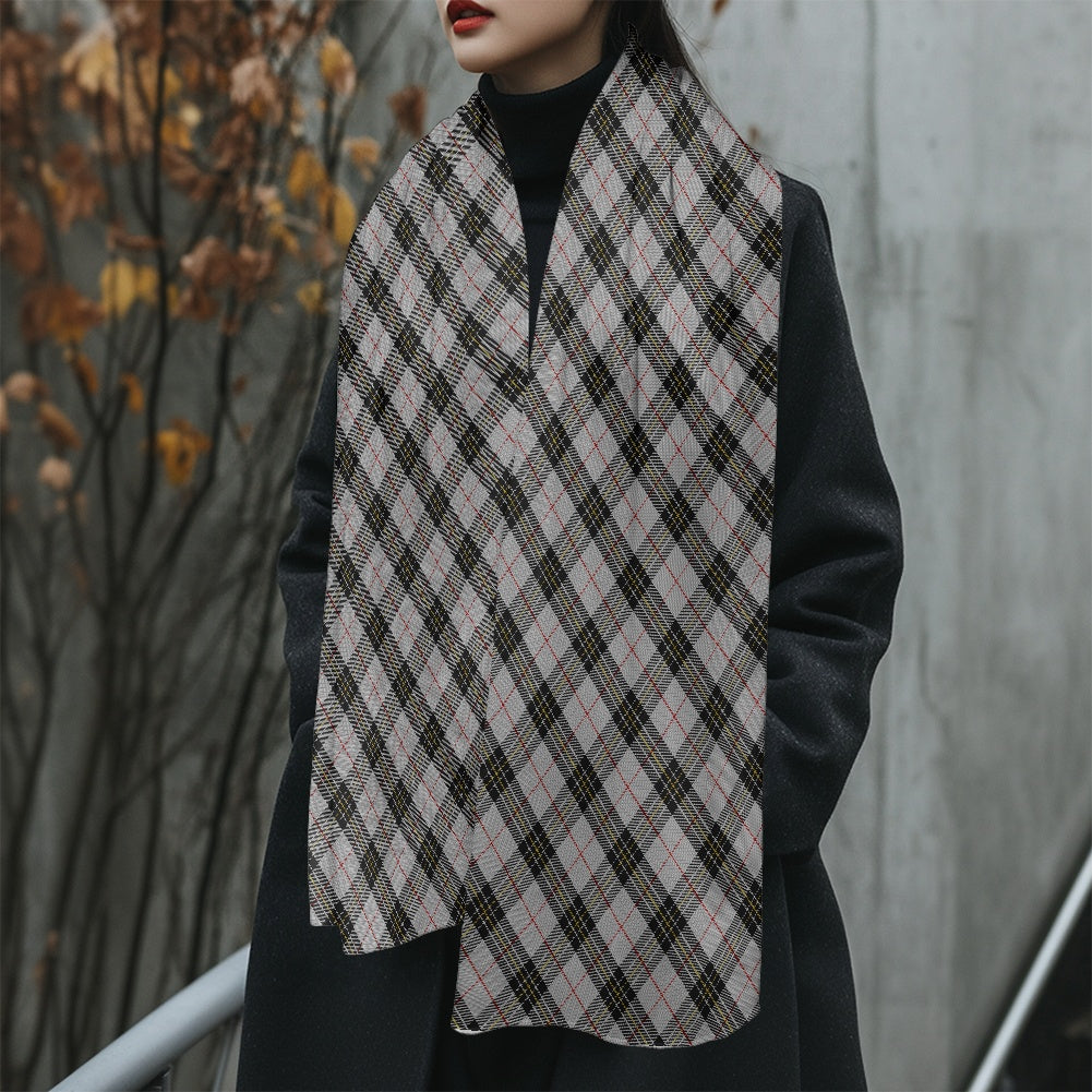 Clan MacPherson Tartan Fluffy scarf