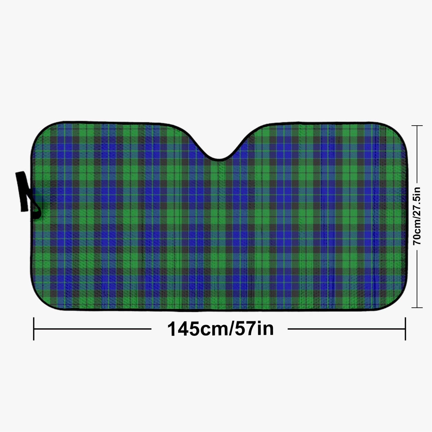 Clan MacKay Tartan Car Windshield Sun Shade