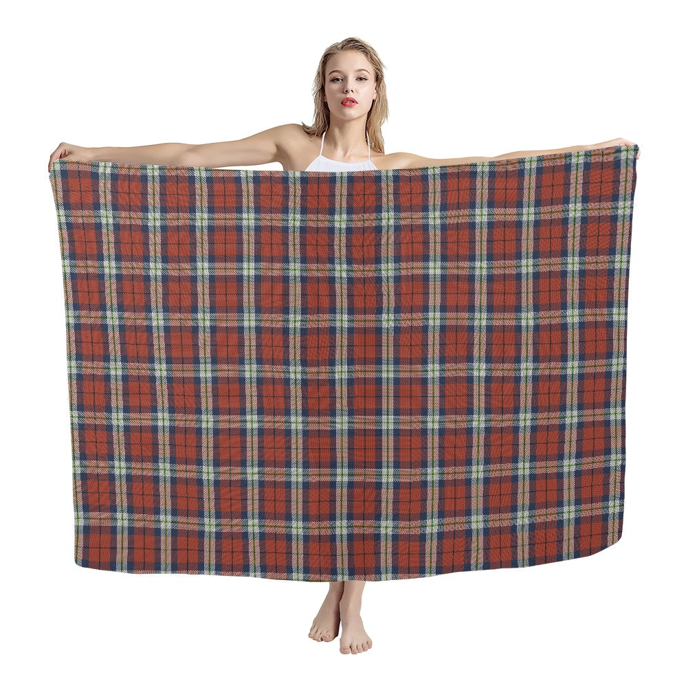 Breizh | Breton | Bretagne Bro-Sant-Malou Tartan Chiffon Scarf