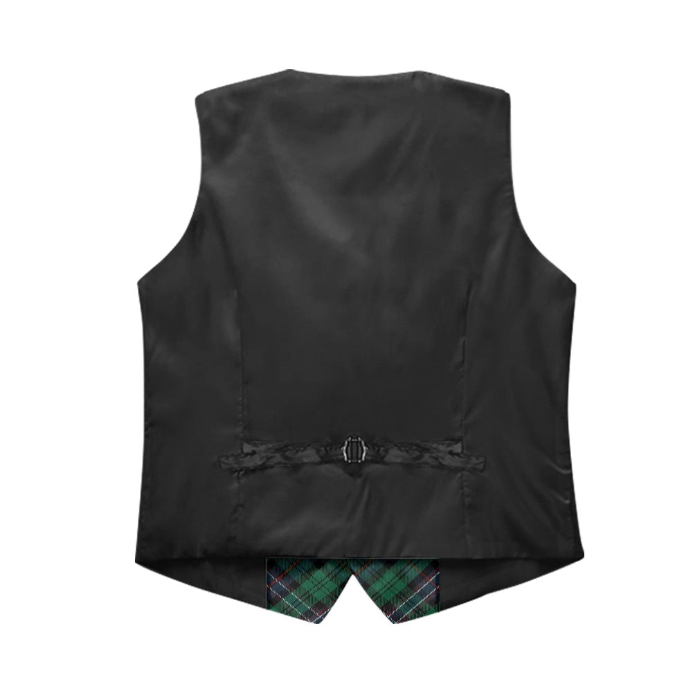 Scottish National Tartan Bias Suit vest jacket