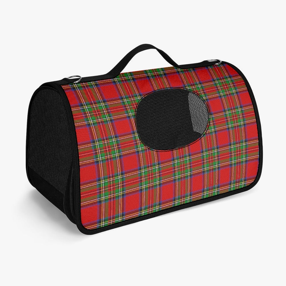 Clan Stewart Tartan Pet Carrier Bag