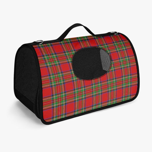Clan Stewart Tartan Pet Carrier Bag