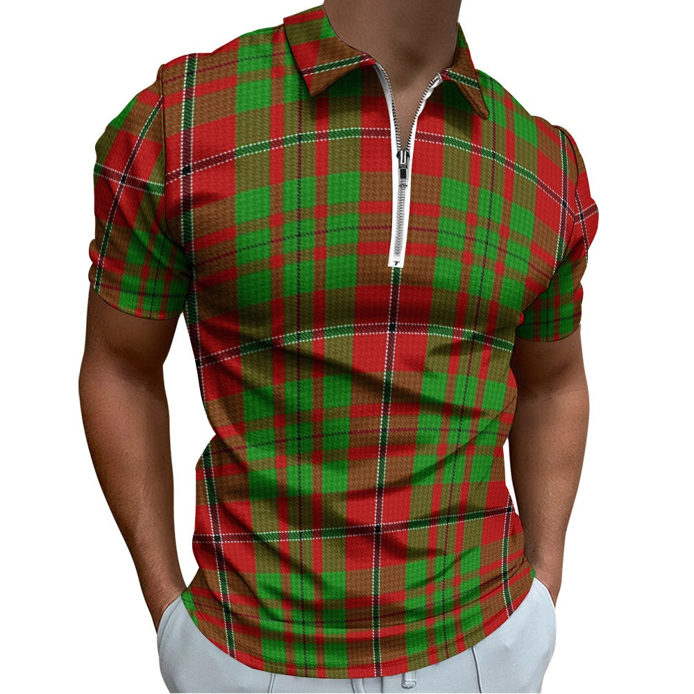 Clan MacNee Tartan Short sleeve polo shirt