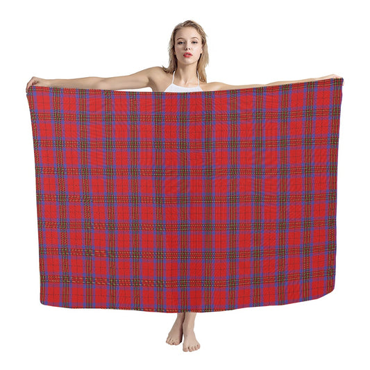 Clan Leslie Tartan Chiffon Scarf