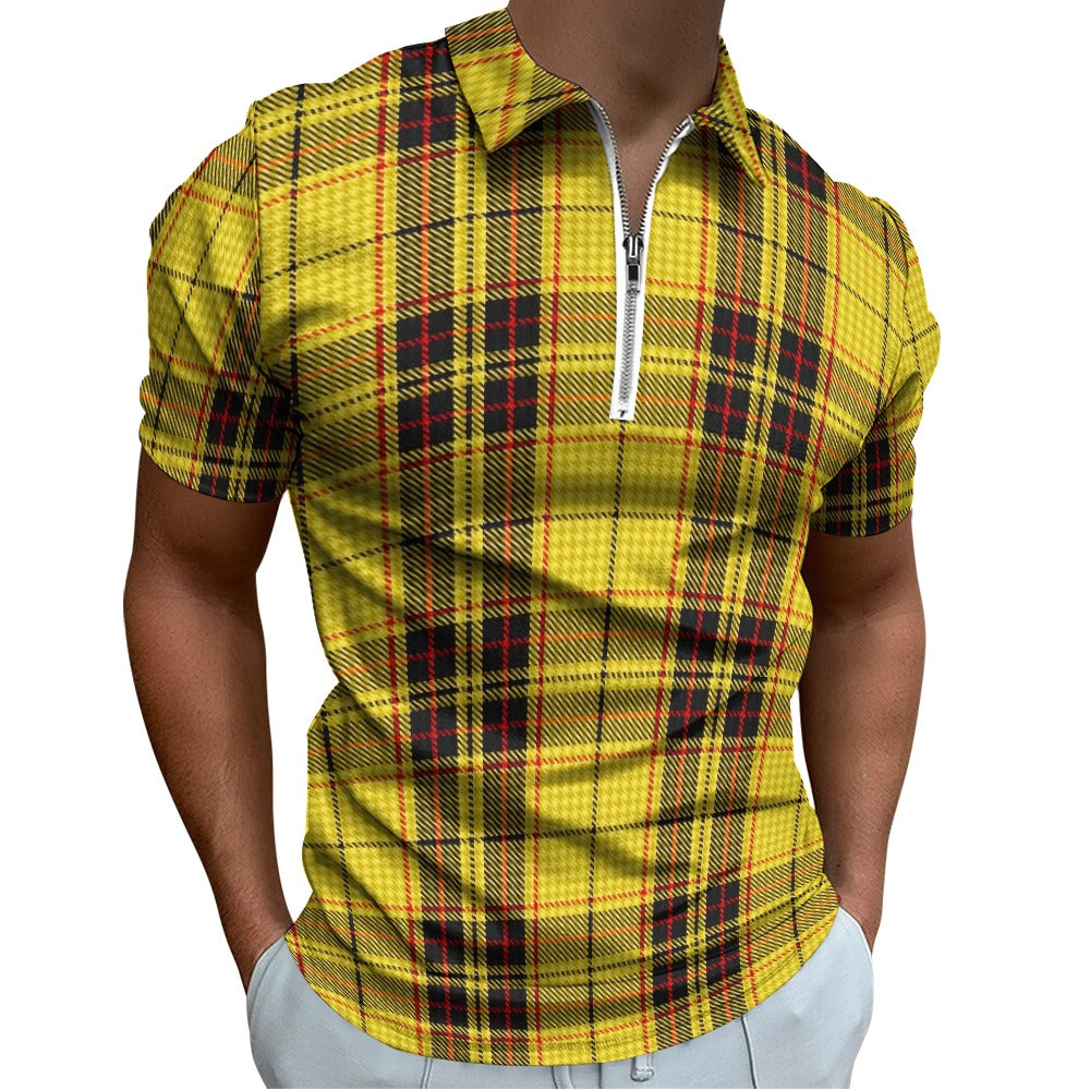 Clan MacLeod Tartan Short sleeve polo shirt