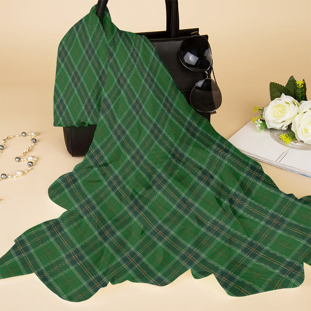 All Ireland Tartan Bias Chiffon Scarf