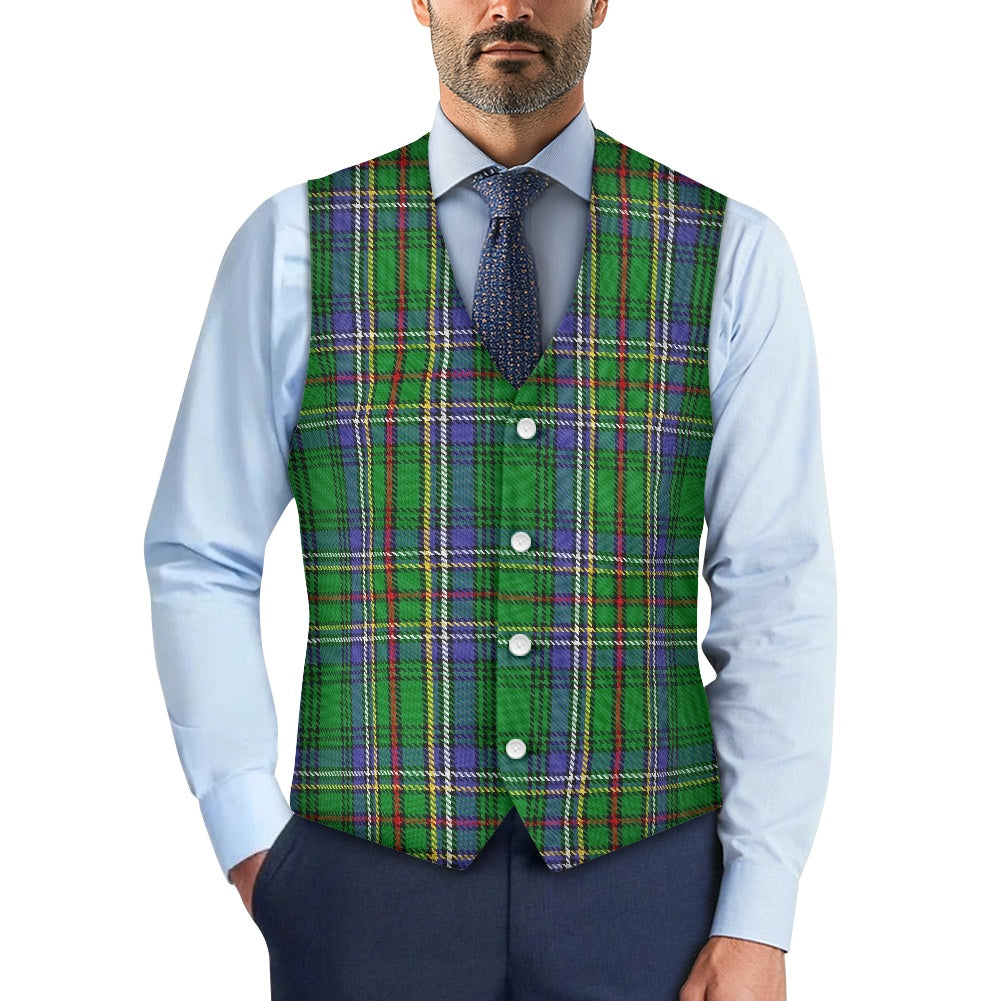 Clan Cockburn Tartan Suit vest jacket