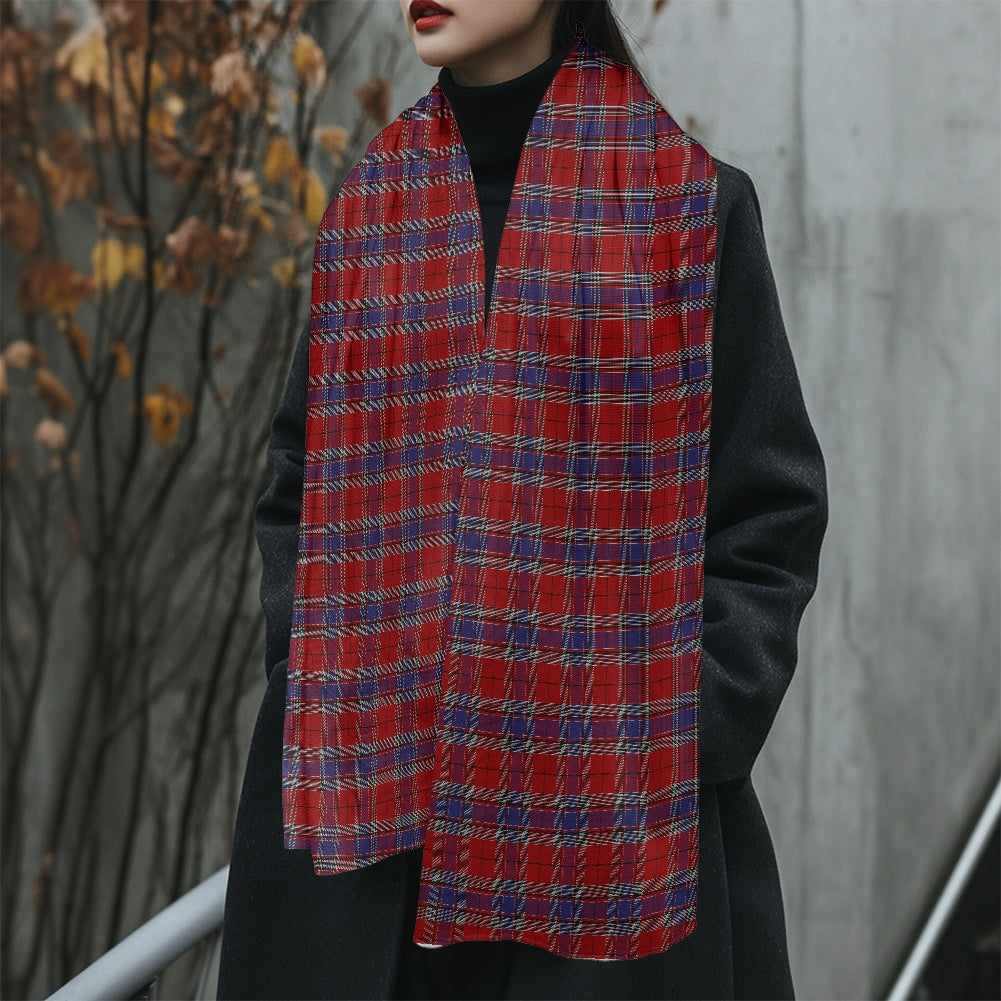 Clan MacCready Tartan Fluffy scarf