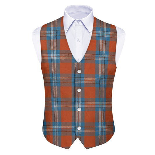 IrnBru Tartan Suit vest jacket