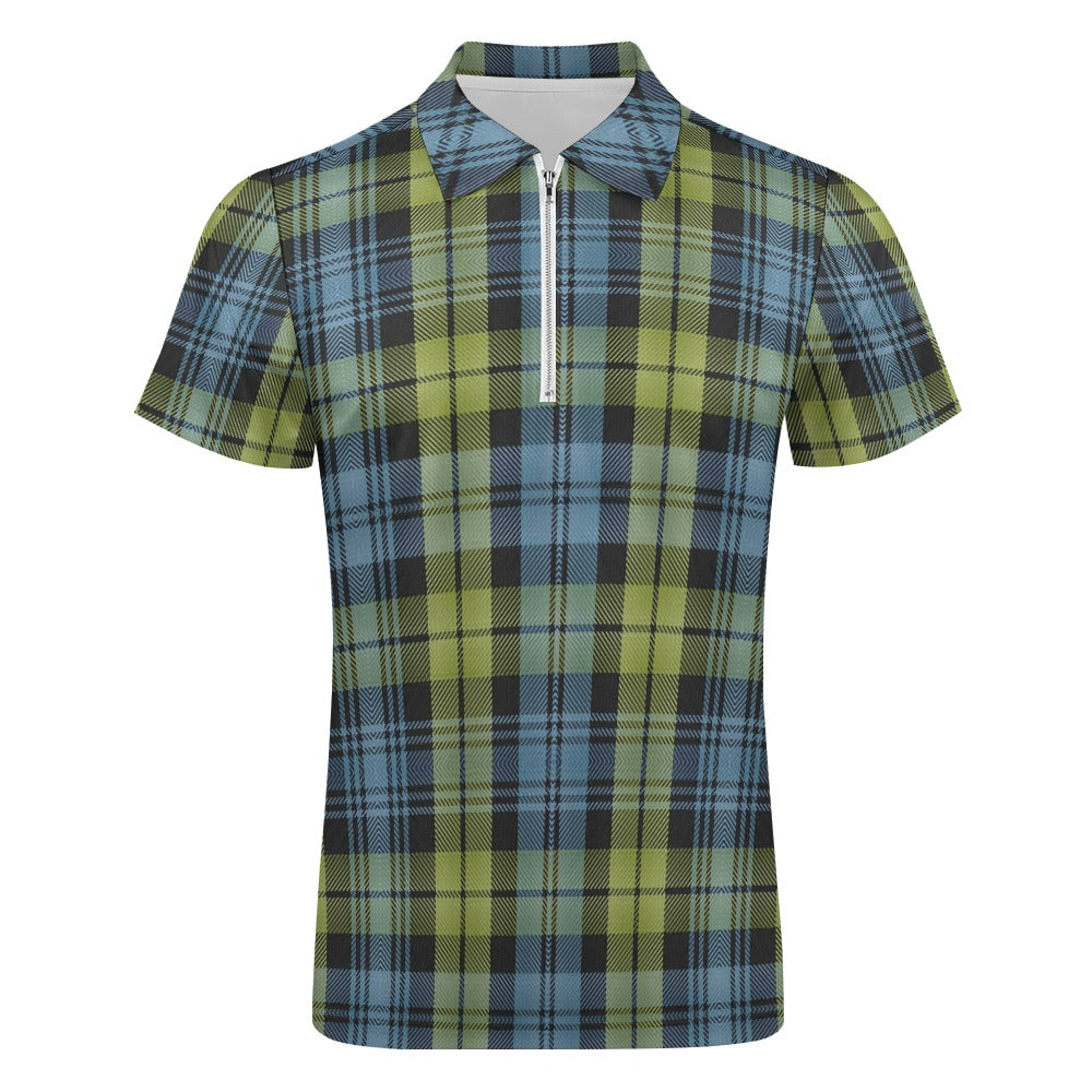 Clan Campbell Tartan Short sleeve polo shirt