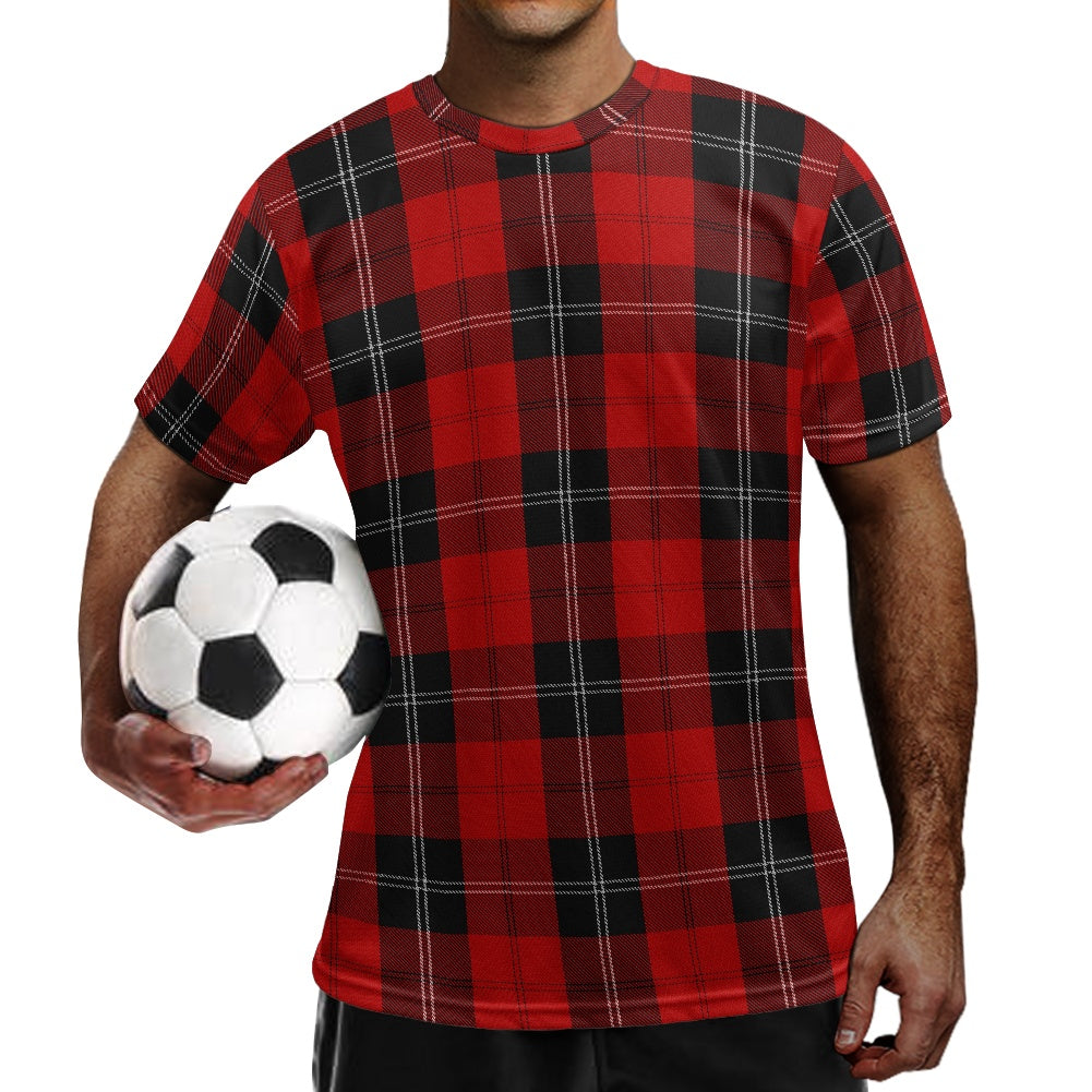 Clan Ramsay Tartan Football Shirt