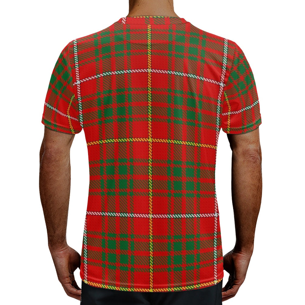 Clan Bruce Tartan Football Shirt