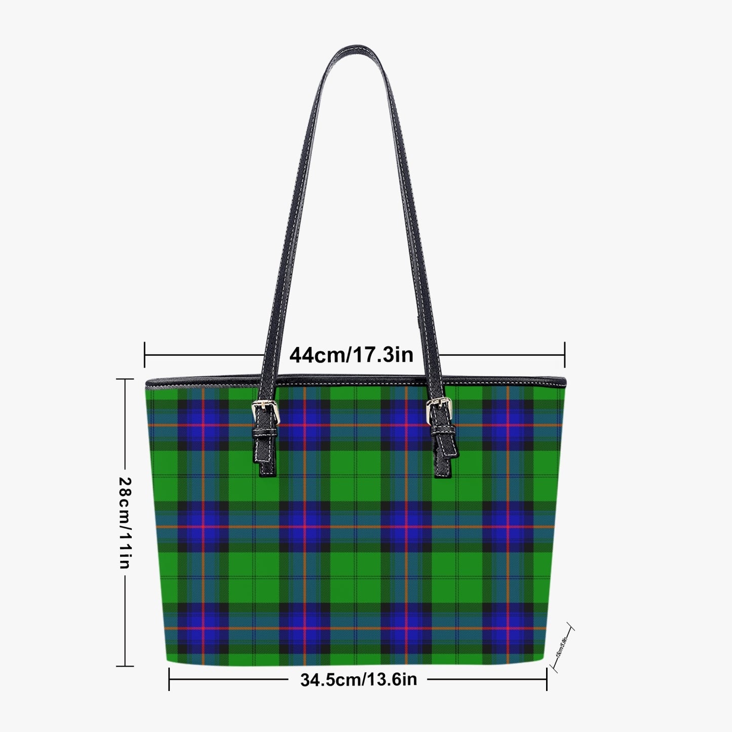 Clan Armstrong Large Leather Tote Bag