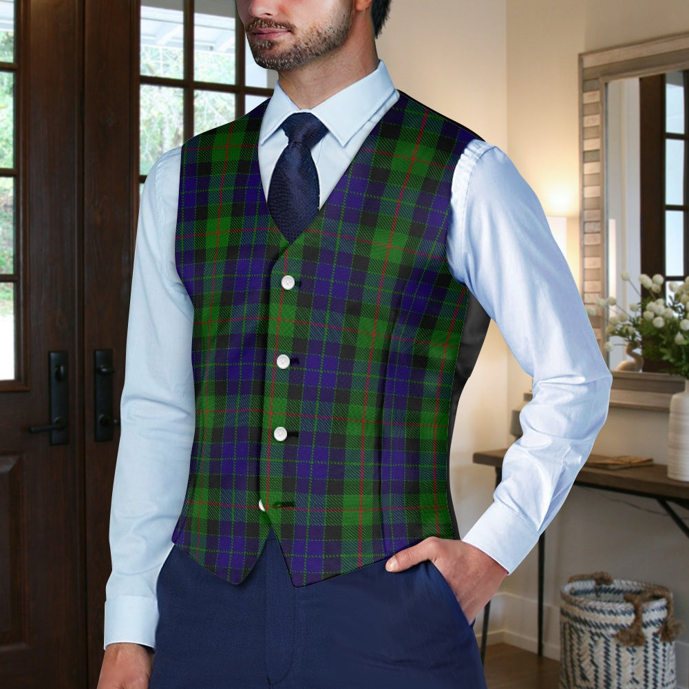 Clan Gunn Tartan Suit vest jacket