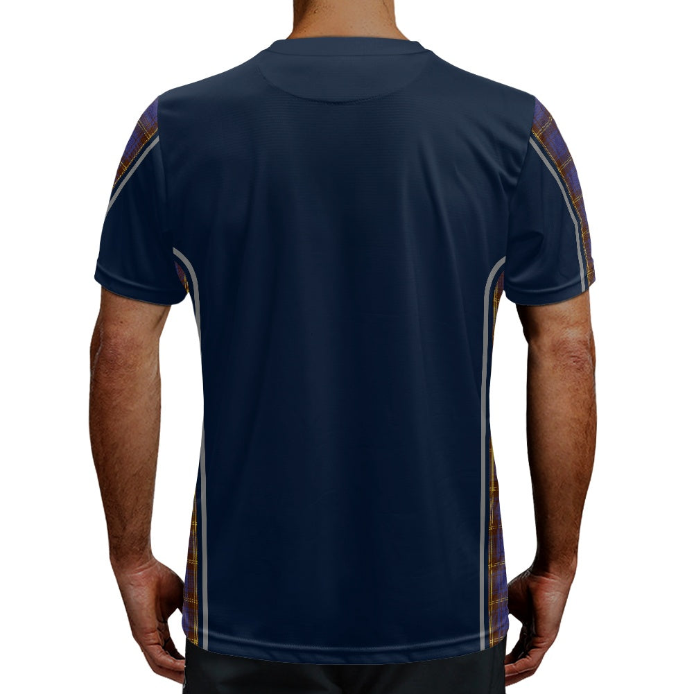 Irish County Sligo Tartan Strip Football Shirt