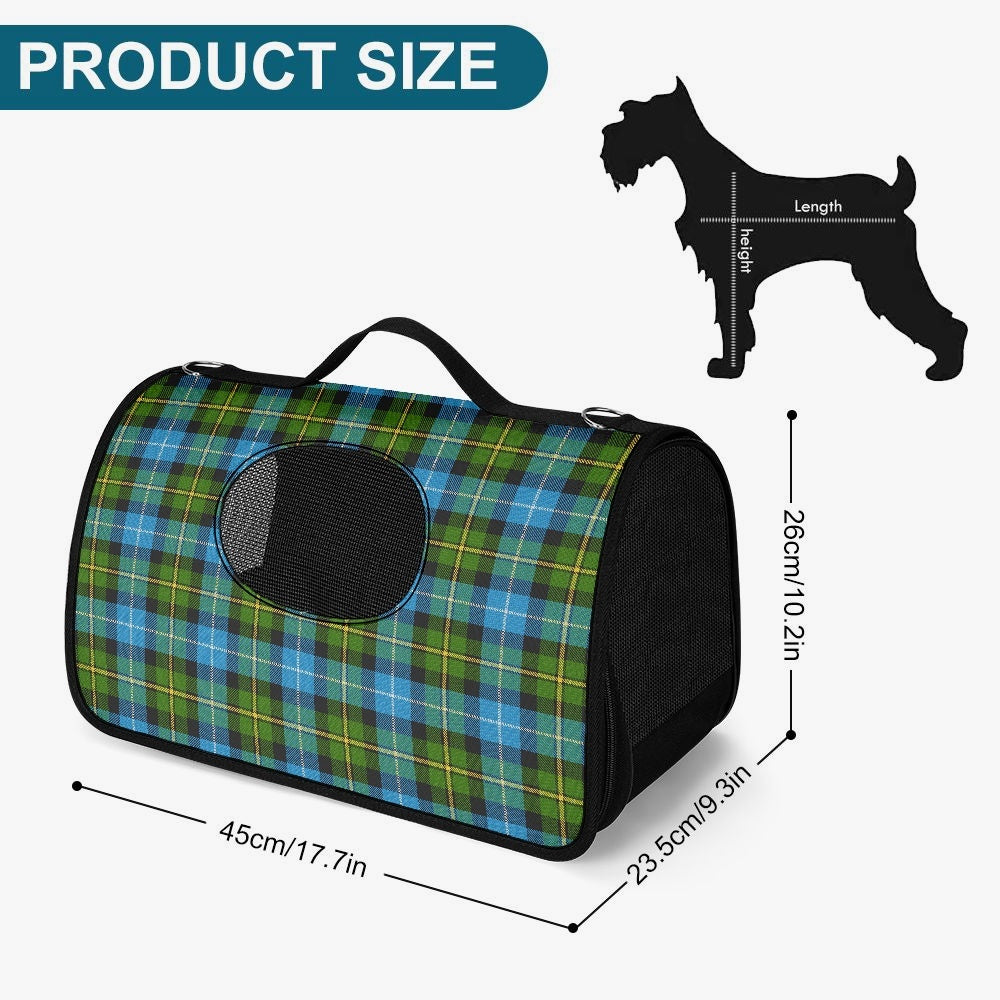 Clan MacNeil Tartan Pet Carrier Bag