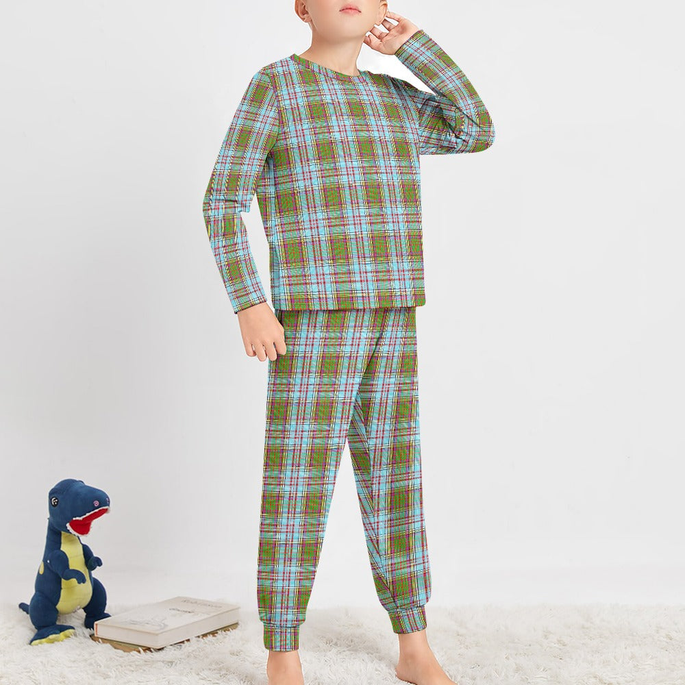 Clan Anderson Tartan Boy's Pajama suit