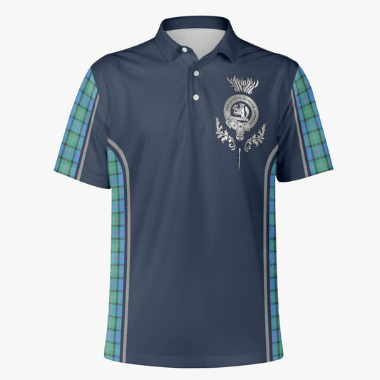 Clan MacThomas Crest & Tartan Polo Shirt