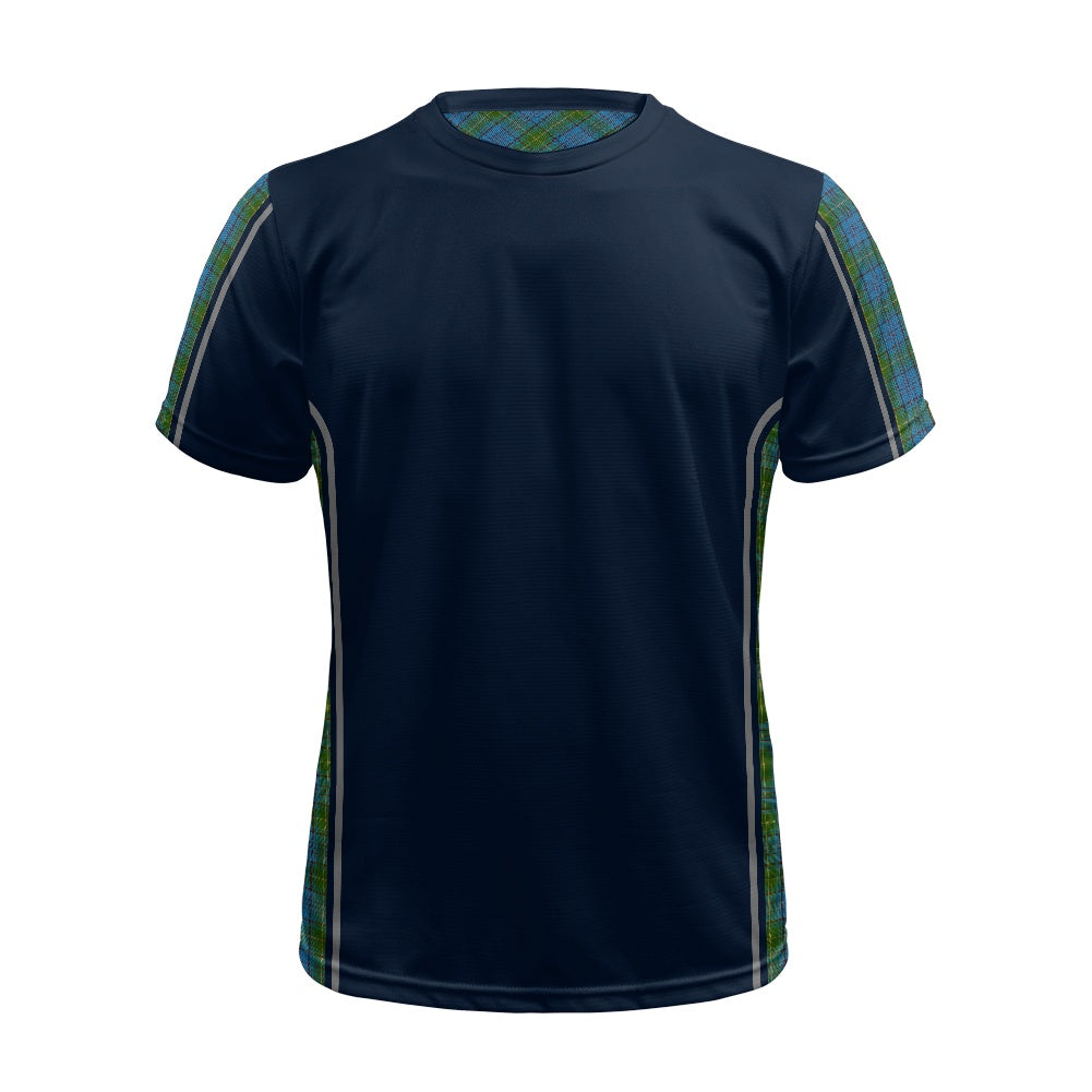 Irish County Donegal Tartan Strip Football Shirt