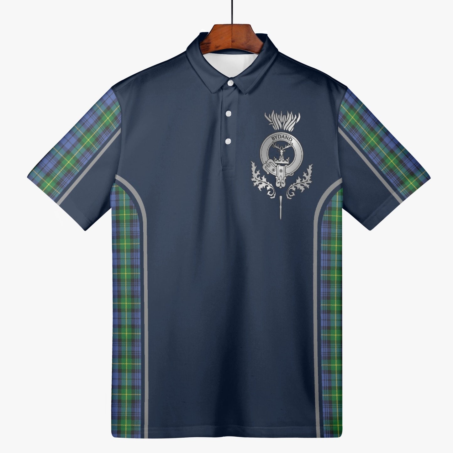 Clan Gordon Crest & Tartan Polo Shirt