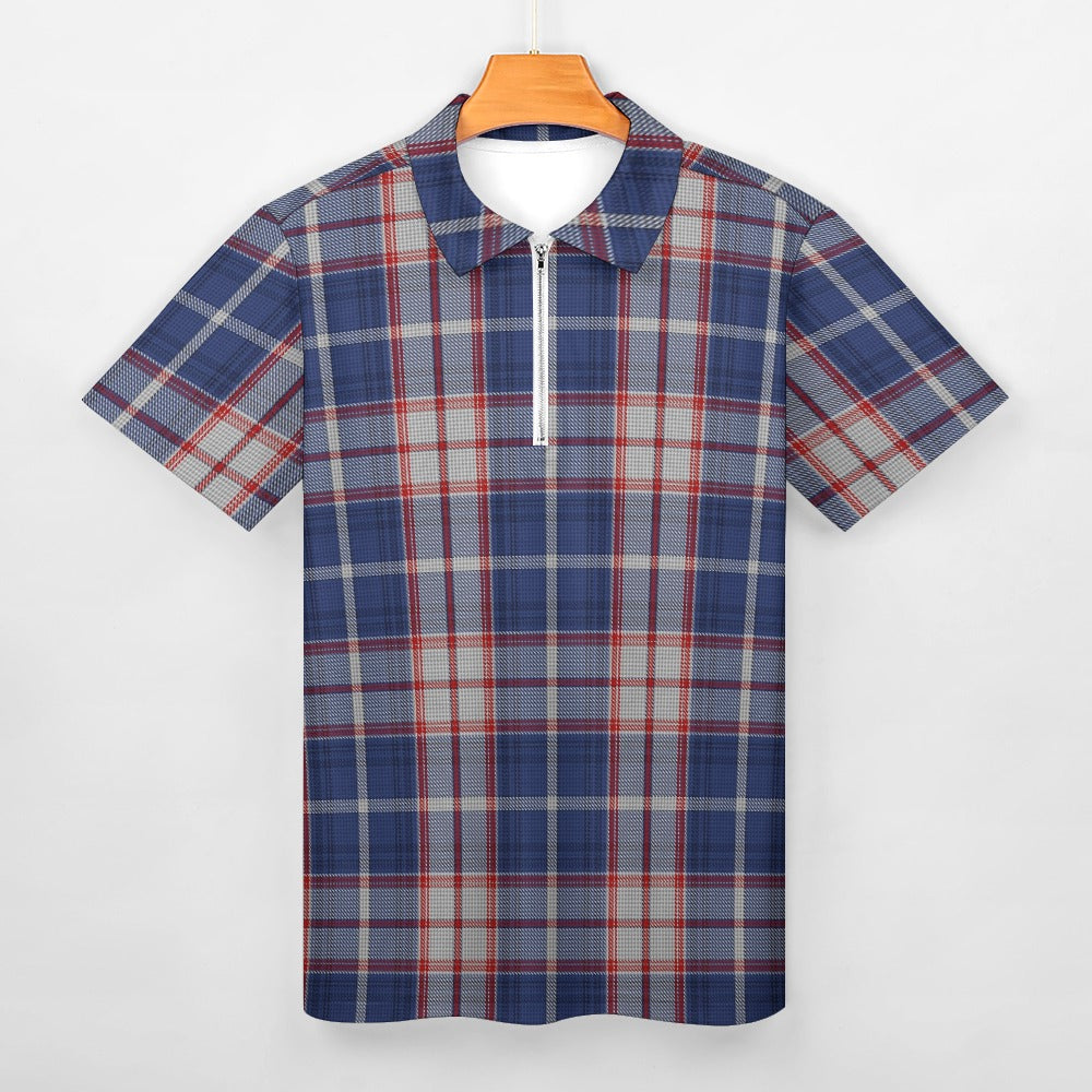 US State - Florida Tartan Short sleeve polo shirt